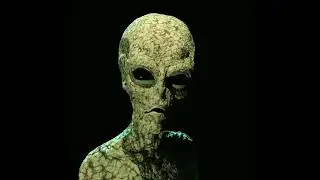 Grey alien 3d virtual reality sculpt NFT by sour bacterium / cabel Adams / Siriusvr