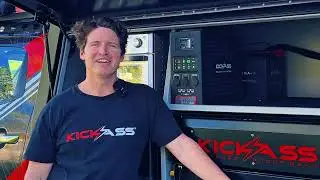 KickAss Wired Switching Canopy Power System with 40A DCDC Charger Walkthrough
