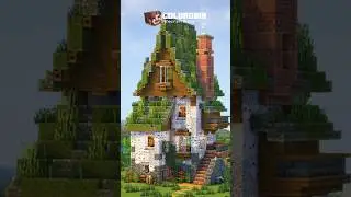 Minecraft Fantasy House 🏡 #minecraft #shorts