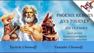 F2 vs JSS (recorded games) Age of Mythology Phoenix Reborn 3x3 Tourney