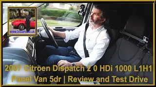 2007 Citroen Dispatch 2 0 HDi 1000 L1H1 Panel Van 5dr | Review and Test Drive