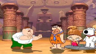 PETER GRIFFIN vs FRED FLINSTONE - Super Epic Fight😤 Family Guy Mugen Battle Tribute 2024