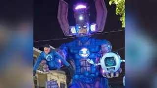 Galactus en la Ruta de los Monigotes, show y diversión🔥 #galactus #los4fantasticos #thefantasticfour