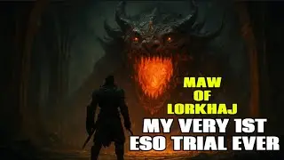 My 1st Ever Eso Trial - Maw Of Lorkhaj (Healer Pov)