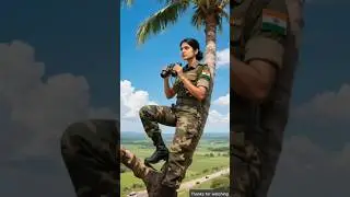 Lady Soldier Saves Grandmother and Bus Passengers from Snake Hiding in Wood#ai#army#save#bus