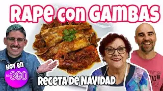 COLITAS de RAPE con GAMBAS con BDN360 | Receta de Navidad