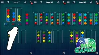 Ball Sort Puzzle - Color Sorting Games Gameplay #1 All Levels (Android, IOS)