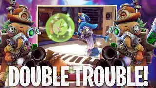 NEW DOUBLE TROUBLE MODE! Plants Vs Zombies | Battle For Neighborville