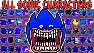 ALL SONIC TEST | FNF Character Test | Gameplay VS My Playground