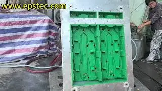 EPS EVAPORATOR SUPPORT MOLD Water Pressure Testing Before Export