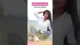 Happy Holi Photo Poses 😍🌈✨| Holi Photoshoot Ideas (PART-6) #shorts #holi #holireels #holifestival