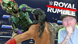 WWE Superstars take on MARVEL VILLAINS Royal Rumble WWE 2K25