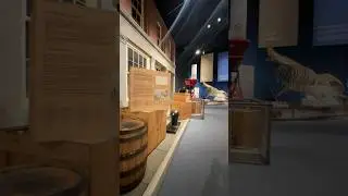 First Warehouse District Display in S St Seaport Exhibit in NY Metro Section@ NY State Museum Albany