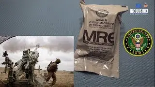 Сухпай Армии США меню 12 ИРП MRE Menu 12 ELBOW MACARONI IN TOMATO SOUCE