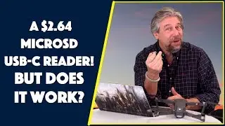 $2.64 USB-C MicroSD Reader  -- TESTED & REVIEWED