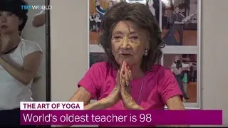 Showcase: World's oldest yoga teacher, Tao Porchon-Lynch