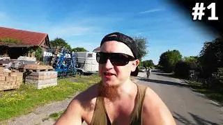 Bikepacking mit altem, klapprigen Damenrad | 440 km mit 40€-Schrottfahrrad nach Karlsbad 🇨🇿 (Teil 1)