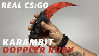 REAL CS:GO KNIVES - Karambit - Doppler Ruby - KNIFY