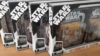 Commemorative tin collection sets.
