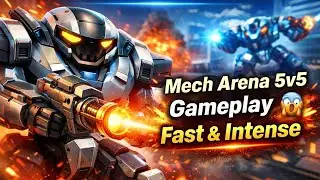 Mech Arena 5v5 Gameplay 😱 Fast & Intense 🔥 | Hindi