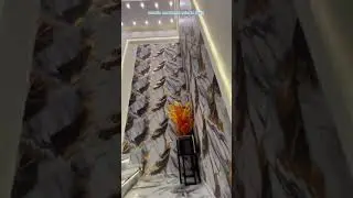 Latest flooring Italian marble staircase design #ItalianMarble #MarbleLovers #LuxuryMarble #marble