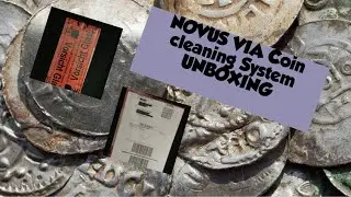 NOVUS VIA Coin cleaning System UNBOXING. Sogar der German Treasure Hunter und Zim nutzen es. #coin