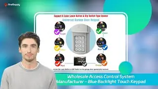 Wholesale Access Control System Manufacturer - Blue Backlight Touch Keypad