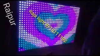 RGB light pixel LED board display