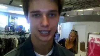 Interview with Patrick Schwarzenegger @ Bloomies: Project 360 Think Purple Now Event