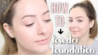How To Use Powder Foundation + Easy Everyday Makeup!