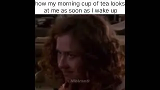 How my morning cup of tea looks at me asa I wake up. #memes #dexter #shorts