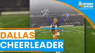 First Aussie-raised Dallas Cowboys cheerleader returns home | The Morning Show