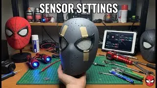 Your Spider-Man mask is now just like in the MOVIES! Sensor settings
