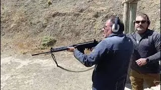 Prueba con Fusil FAL en Tiro Federal General Mosconi TFGM
