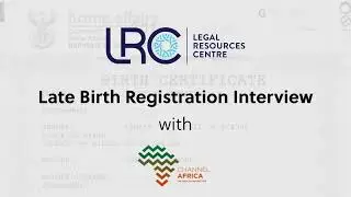 The Crisis of Birth Registration in South Africa | LRC on Channel Africa