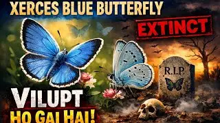 एक तितली की दर्दनाक कहानी | Xerces Blue Butterfly क्यों हो गई विलुप्त?