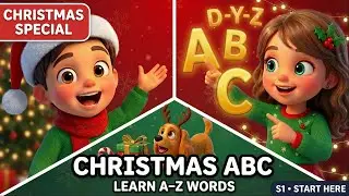 Christmas ABC Song for Kids | Sing Along with LEO and LUMA's Alphabet Adventure🎄