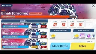 Blue Archive Binah (Chroma) Insane - 1 Team Clear
