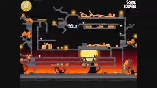 Angry Birds Seasons - Trick or Treat Golden Egg #1  Location & 3 Stars Walkthrough