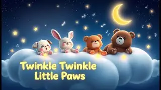 🌙 Twinkle Twinkle Little Paws 🐾 &ndash; A Cozy Lullaby for Kids 🌙Nursery Rhymes & Kids Songs