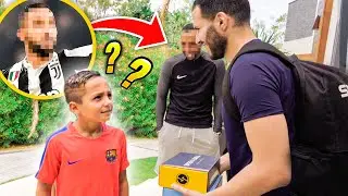 JE D&Eacute;BARQUE PAR SURPRISE CHEZ L'ENFANT D'UNE STAR DU FOOT