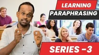 #Paraphrasing for #Immigration #exams such as #IELTS #PTE #TOEFL through #Tamil. #Day30