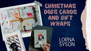 Handmade Dog Christmas Cards 2022 FREE UK Delivery ★ Gift Wrap  Animals + Pets Luxury Wrapping Paper