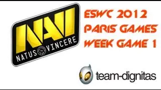 ESWC 2012 PGW Na'Vi vs Dignitas Grand Final Game 1 Highlights