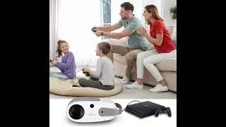 Small but Powerful: Black LED Projector for Big Screen Entertainment