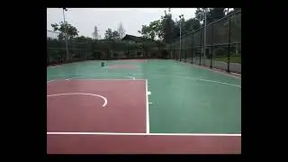 10years warranty sports flooring basketball tennis volleyball court multi purpose flex surface