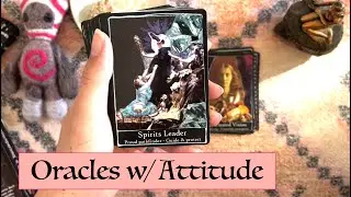 got the TUDE #oracleswithattitude VR to @animalsandarcana