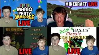Playing lots of games Live!!! Ft. Dylan