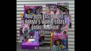 DIY Kids Easter Gift | Karma's World Easter Basket & Chair Episode 1  #DIY #easterbasketideas