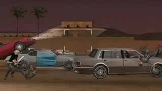 Murder on the Freeway Amazing Sunrise over Linden Side 🌵 #gtasanandreas #gtamobile #lasventuras